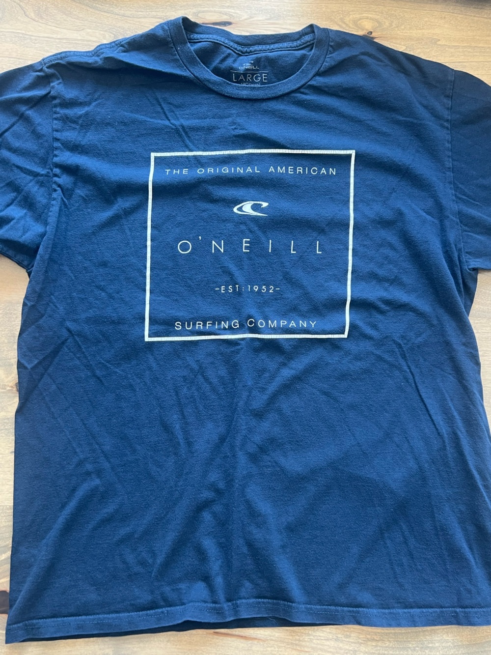 O'Neill Royal Blue Graphic Surf Logo Tee